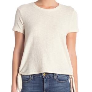 Madewell Texture & Thread Modern Side-Tie Top Women’s Size Small